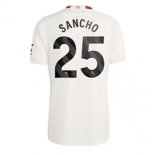 Manchester United Jadon Sancho #25 Rezervni Dres 2023-24 Kratak Rukav